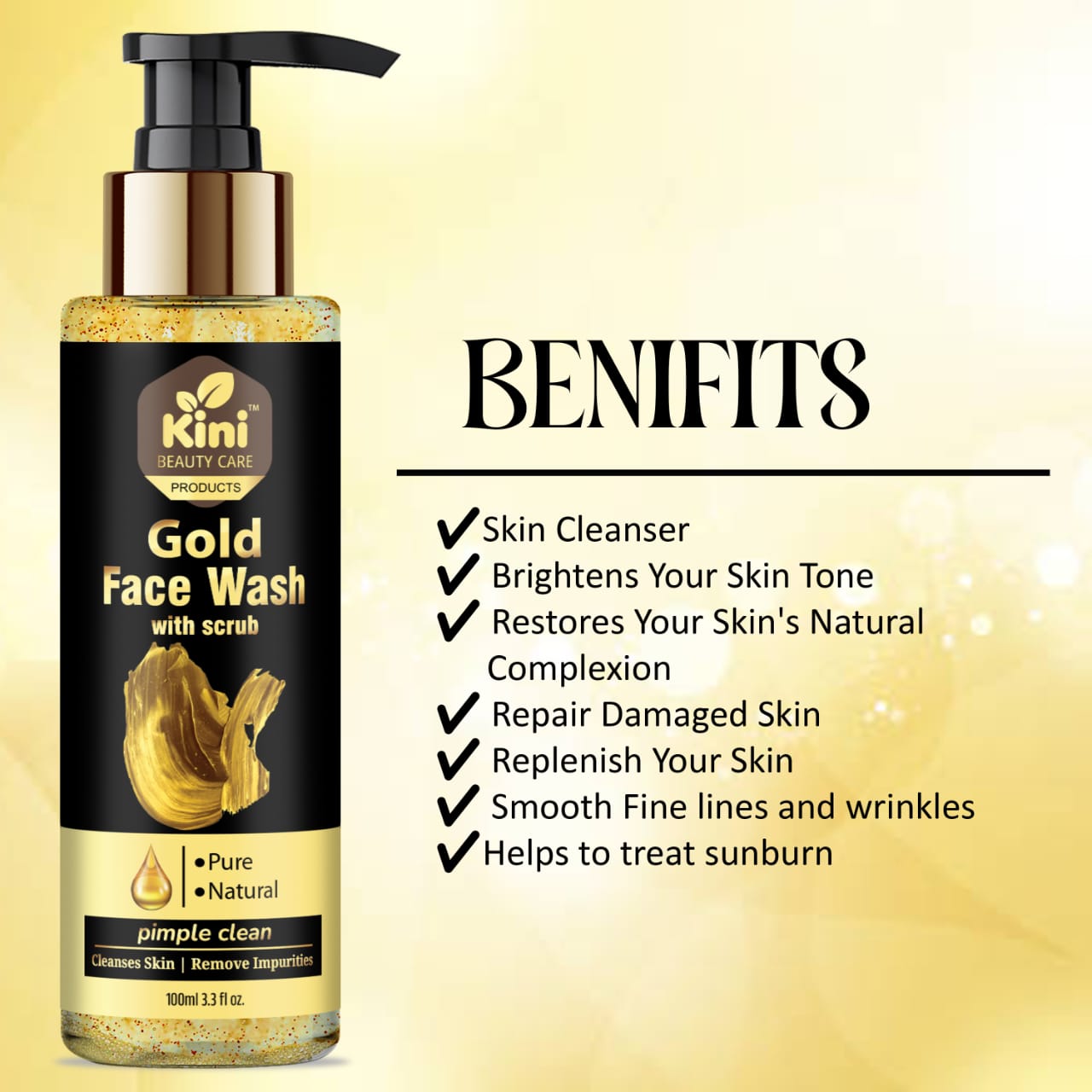 Gold Face Wash